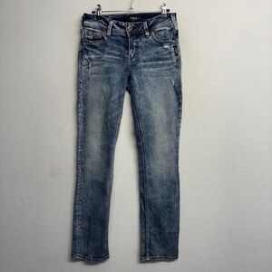 Silver Jeans Suki Mid Straight 28 x 32